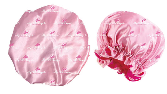 Pink bonnet X Scrunchie duo
